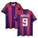 1996-1997 Barcelona Retro Home Jersey - No.9 Ronaldo