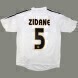 2004-2005 Real Madrid Retro Home Jersey - No.5 Zidane