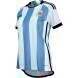 2022 World Cup Women's Argentina Home Soccer Jersey