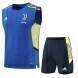 2022-2023 Juventus Training Vest & Shorts - Blue