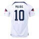 2022 World Cup USA Home Soccer Jersey - No.10 Pulisic