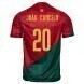 2022 World Cup Portugal Home Soccer Jersey - No.20 João Cancelo