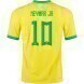 2022 World Cup Brazil Home Soccer Jersey - No.19 G. Jesus