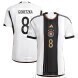 2022 World Cup Germany Home Soccer Jersey - No.8 Goretzka