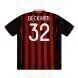 2009-10 AC Milan Rétro Domicile Maillot - Beckham 32