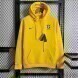 Brazil Soccer Hooded Sweater 2022-2023 - Yellow