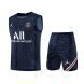 2022-2023 Pair PSG Training Vest & Shorts - Royal Blue