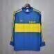 1981 Boca Juniors Retro Home Soccer Jersey - Long