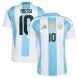 Messi #10 2024 Copa America Argentine Autentico Domicile Maillot