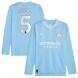 2023/24 Manchester City Domicile Maillot Long - No.5 Stones