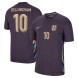 Bellingham #10 2024 UEFA Euro Angleterre Authentique Extérieur Maillot