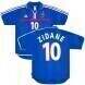 2000-2002 France Retrò Domicile Maillot - No.10 Zidane-3