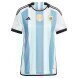 2022 World Cup Women's Argentina Home Soccer Jersey - 3 Star