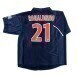 2001-02 Pair PSG Rétro Domicile Maillot - Ronaldinho 21