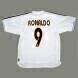 2003-04 Real Madrid Rétro Domicile Maillot - Ronaldo 9