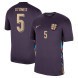 Stones #5 2024 UEFA Euro Angleterre Extérieur Maillot