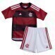 2023/24 Enfant CR Flamengo Domicile Maillot - Trousse