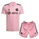 2022 Kids Inter Miami Home Soccer Jersey - Kit