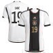 2022 World Cup Germany Home Soccer Jersey - No.19 Sané