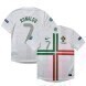 Ronaldo #7 Portugal Euro 2012 Retrò Extérieur Maillot