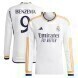 2023/24 Real Madrid Domicile Maillot Long - No.9 Benzema