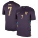 Saka #7 2024 UEFA Euro Angleterre Extérieur Maillot