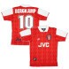 Bergkamp #10 1994-1996 Arsenal Rétro Domicile Maillot