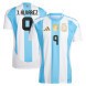 J. Álvarez #9 2024 Copa America Argentine Domicile Maillot