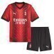 2023/24 Enfant AC Milan Domicile Maillot - Trousse