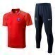 2022-2023 Pair PSG Training Polo & Pants - Red