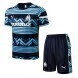 2022-2023 Marseille Training Shirt & Shorts - Royal Blue