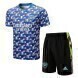 2022-2023 Arsenal Training Shirt & Shorts - Fancy Blue