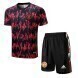 2022-2023 Manchester United Training Shirt & Shorts - Black