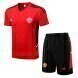 2022-2023 Manchester United Training Shirt & Shorts - Red