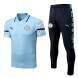 2022-2023 Manchester City Training Polo & Pants - Light Blue