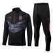 AC Milan Soccer Jacket & Pants 2022-2023 - Black