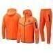 Barcelona Hooded Jacket & Pants 2022-2023 - Orange