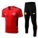 2022-2023 Manchester United Training Shirt & Pants - Red