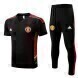 2022-2023 Manchester United Training Shirt & Pants - Black 3