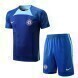 2022-2023 Chelsea Training Shirt & Shorts - Blue 2