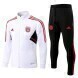 Bayern Munich Soccer Jacket & Pants 2022-2023 - White