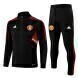 Manchester United Soccer Jacket & Pants 2022-2023 - Black 2