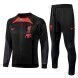 Liverpool Soccer Jacket & Pants 2022-2023 - Black