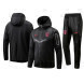 Atletico Madrid Hooded Jacket & Pants 2022-2023 - Black