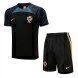 2022-2023 Portugal Training Shirt & Shorts - Black