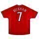 2000-02 Manchester United Rétro Domicile Maillot - Beckham 7